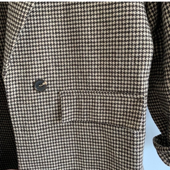 Shein Brown houndstooth blazer - Picture 7 of 8